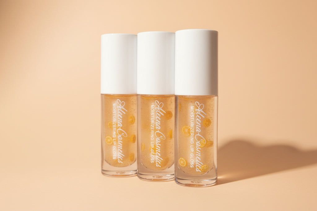 Peach glow kiss