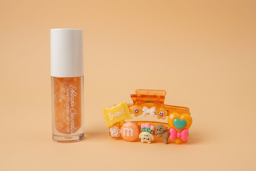 Sunny Orange Mini Clip
