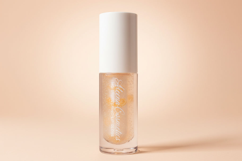 Peach glow kiss